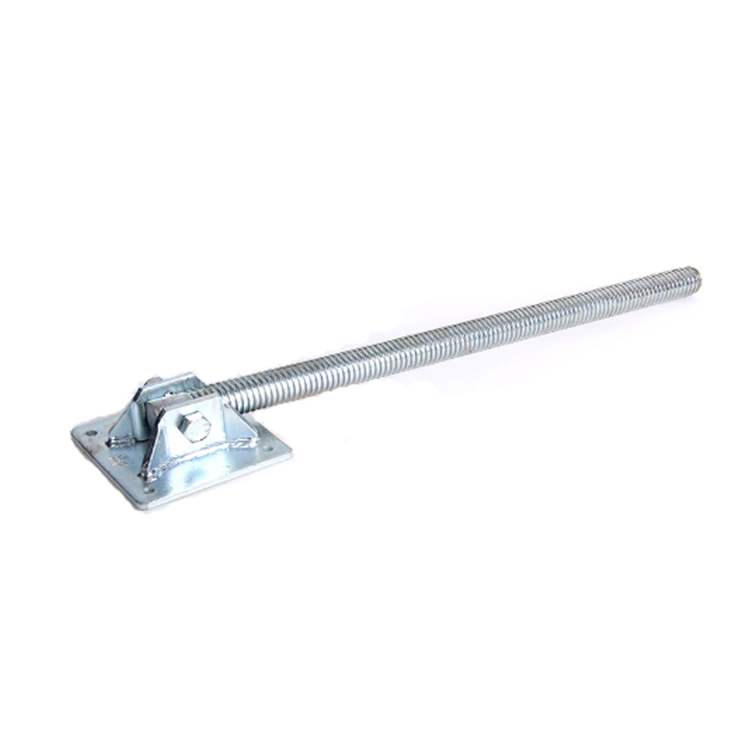 Zinc Plated Swivel Jack Base 38mm x 600mm - Elevate Your Scaffolding Experience!