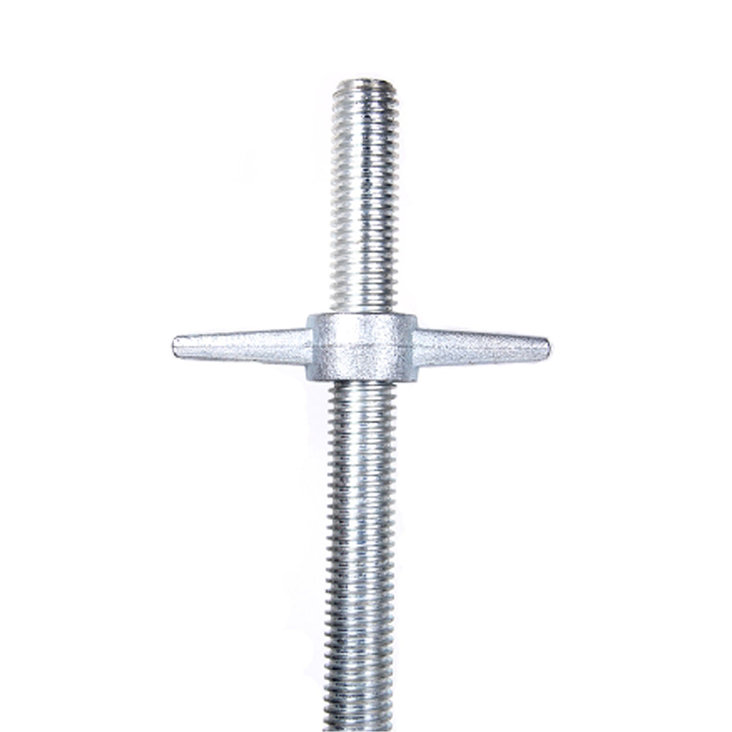 Zinc Plated Swivel Jack Base 38mm x 600mm - Elevate Your Scaffolding Experience!